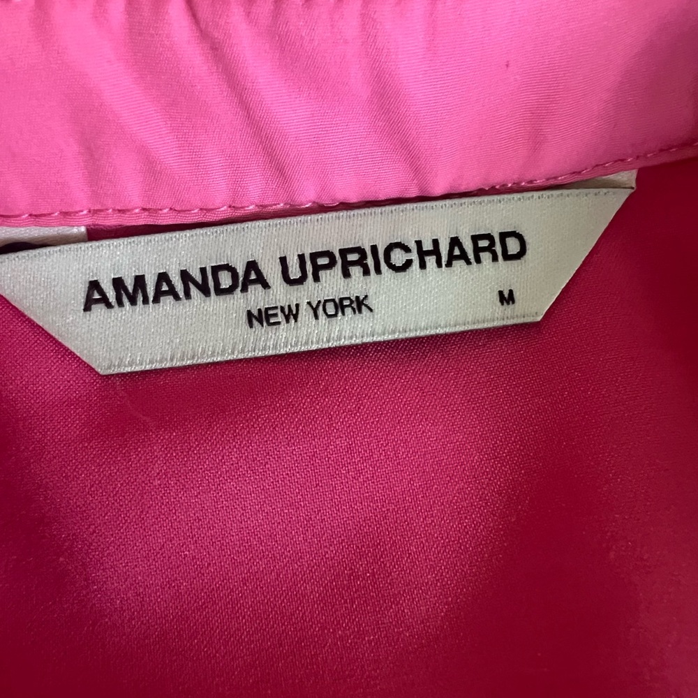 Amanda Uprichard Pink Puff Sleeve Mini Dress - Picture 5 of 7